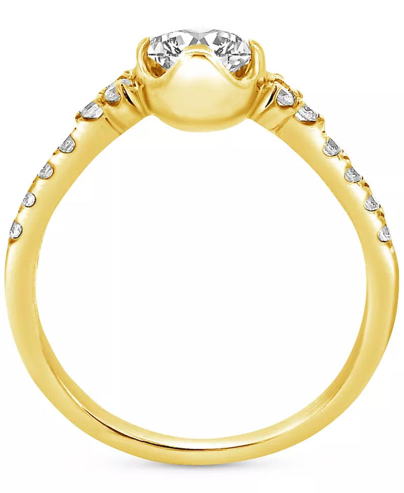 Diamond Engagement Ring (1 Ct. T.W.) in 14K Gold