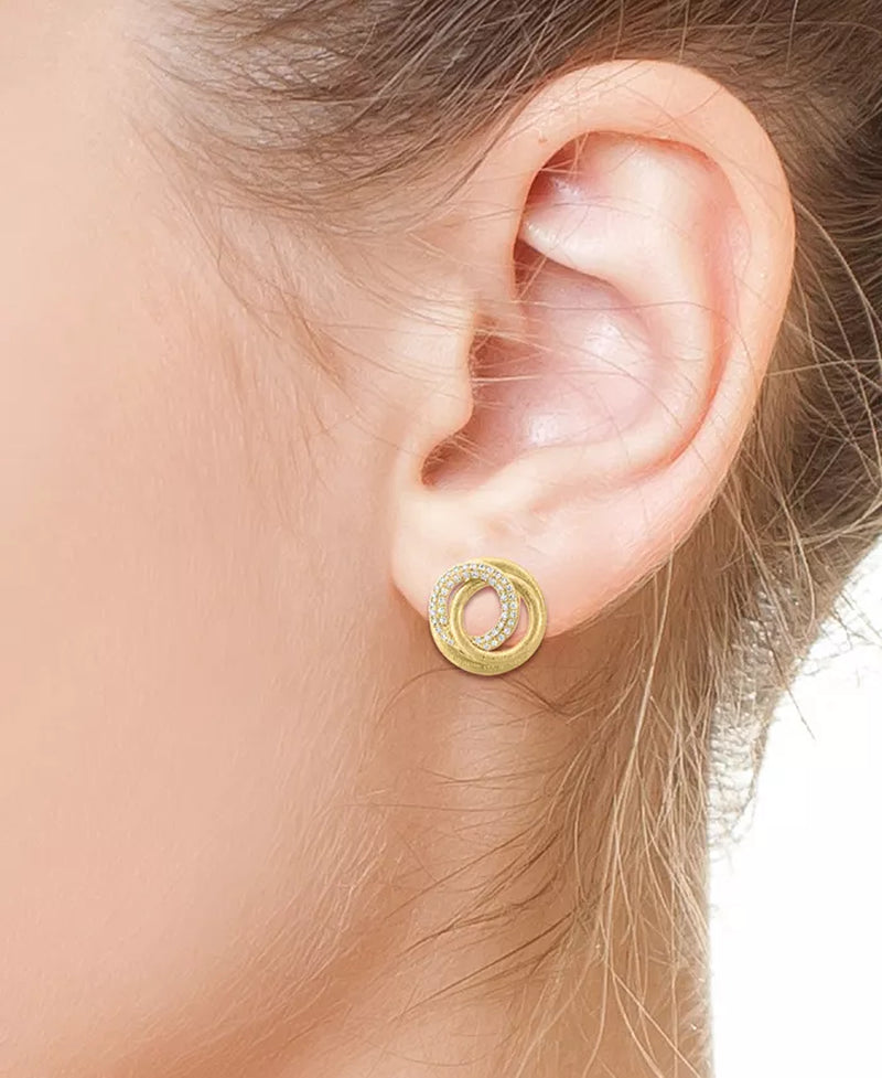 EFFYÂ® Diamond Spiral Statement Earrings (3/8 Ct. T.W.) in 14K Gold