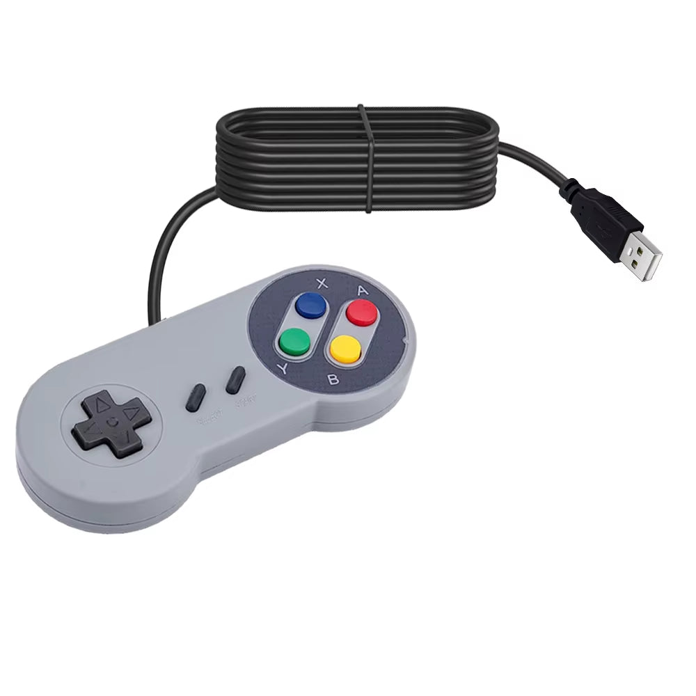 USB Controller Gaming Joystick Gamepad Controller for Vista/Mas OS Game Pad for Retropie System for Windows PC Control Gamepad