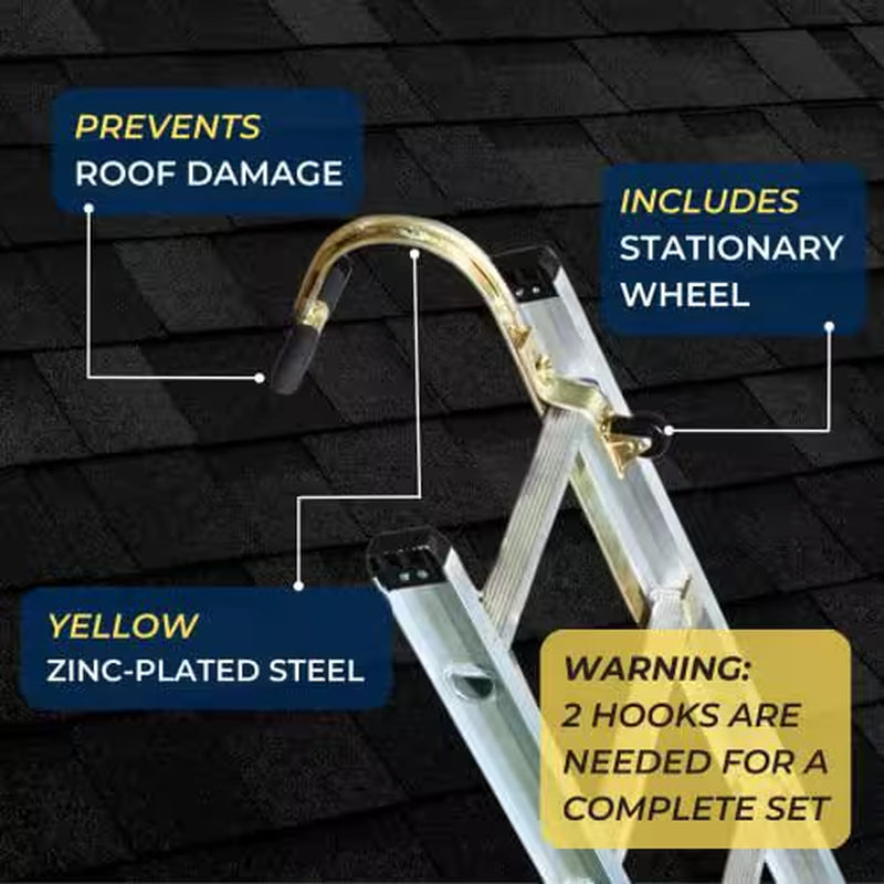 Ladder Hook with Wheel