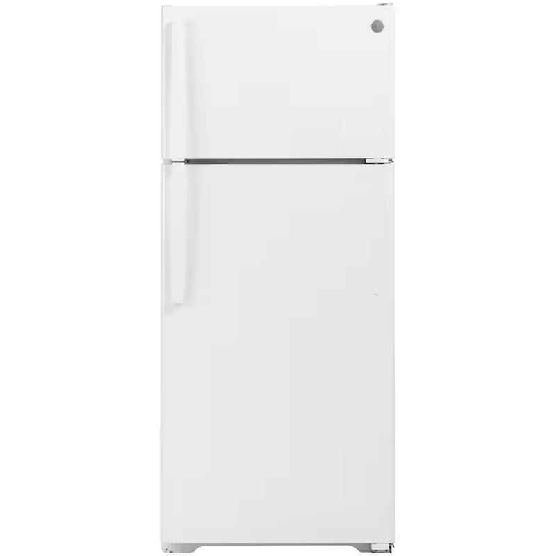 17.5-Cu Ft Standard-Depth 28-In Wide Top-Freezer Refrirator ( Stainless Steel )