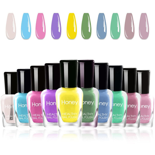 Nail Polish Set - Quick-Drying, Easy Peel-Off Nail Polish Kit for Women