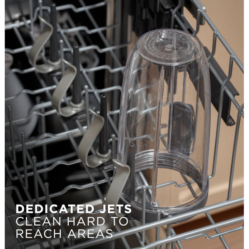 24-In Front Control Built-In Dishwasher ( Finrprint Resistant Stainless Steel ) with Third Rack, Dry Boost , 47-Decibel