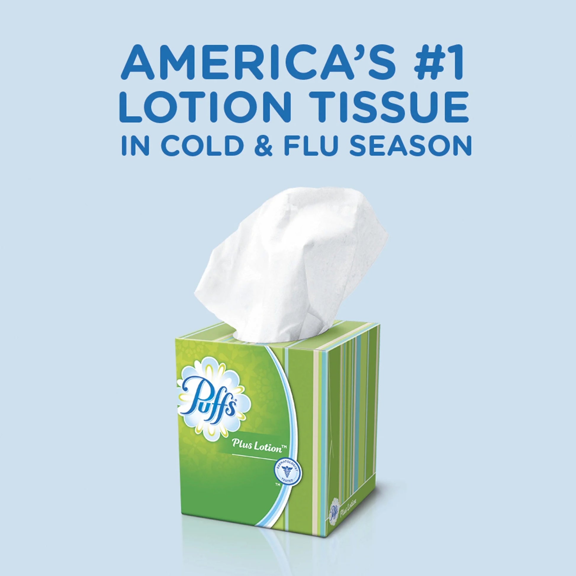 Product of  plus Lotion 124-Sheet Facial Tissues, 10 Pk. - Facial Tissue [Bulk Savings]