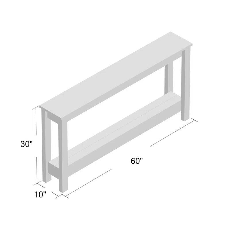 Collins 60'' Solid Wood Console Table