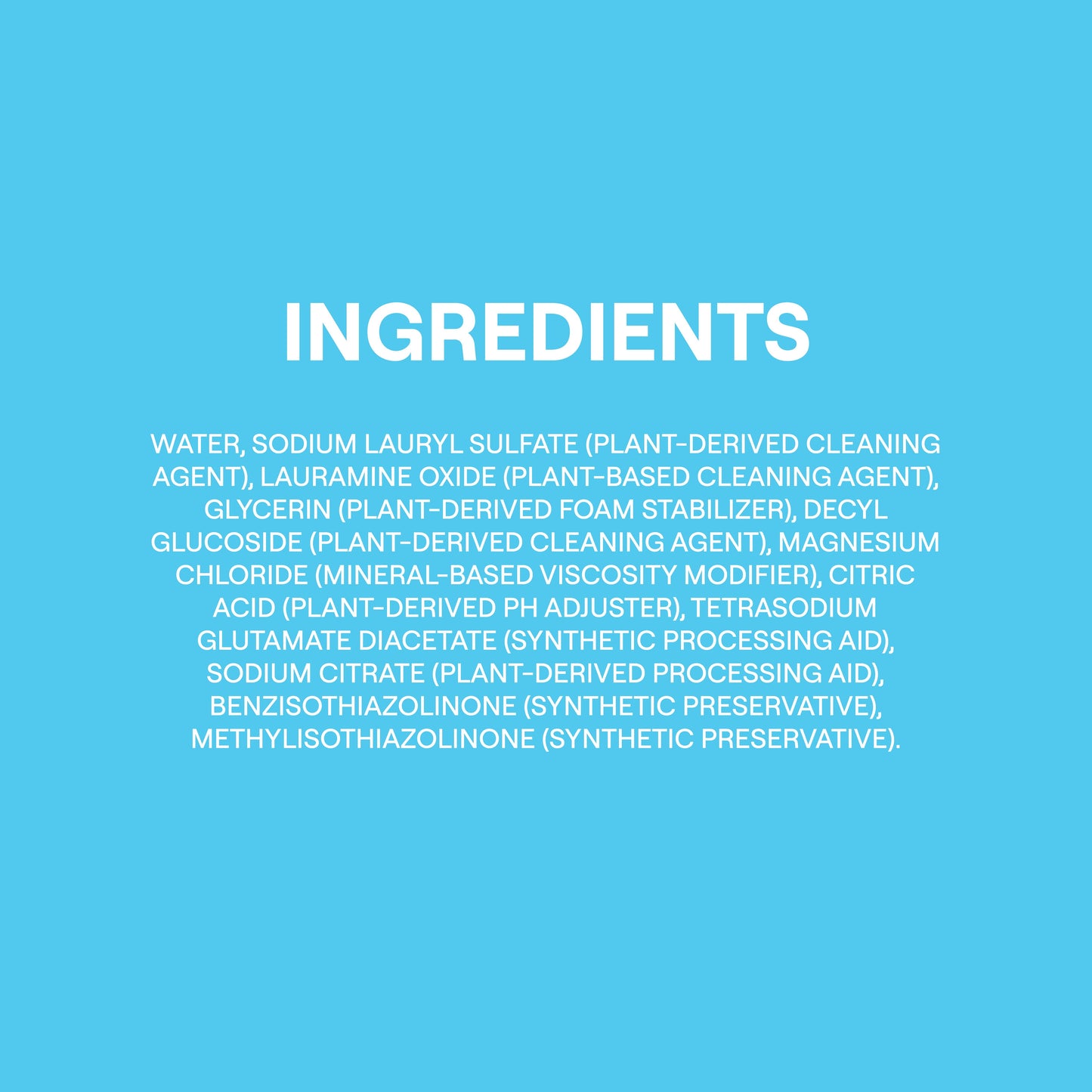 Dish Soap Liquid, Fresh Free and Clear, 50 Oz Refill