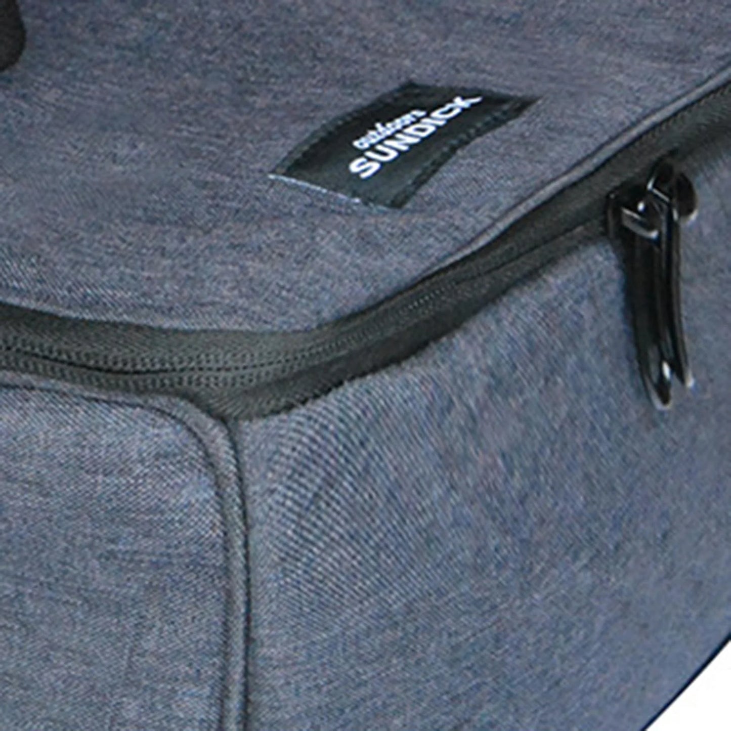 Durable Camping Cookware Kits Lightweight Basket Gas Canister Carrying Case Pans Bags Sack with Zipper - Blue, M M