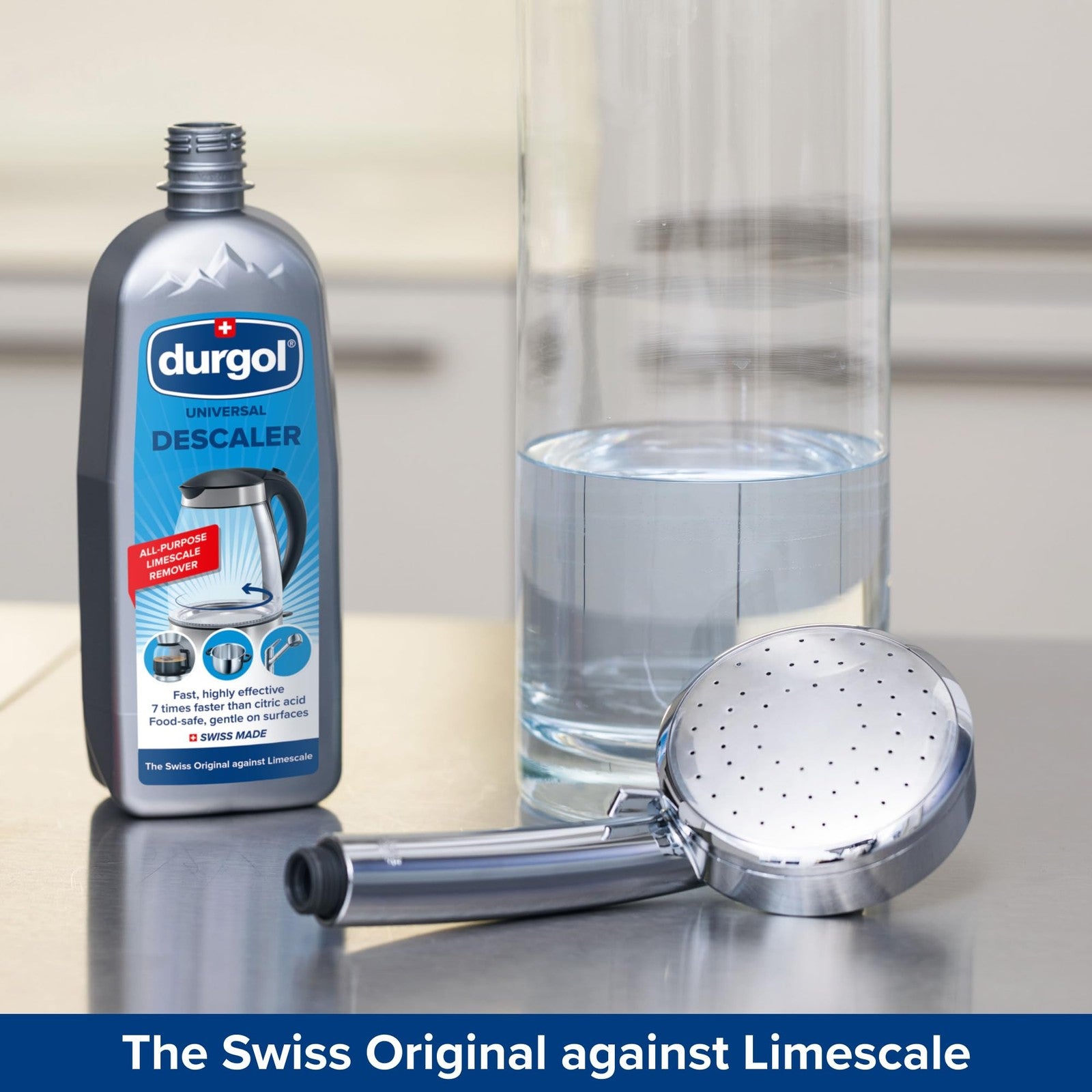 Durgol Universal Multi-Purpose Descaler & Decalcifier for Household Items 16.9Oz