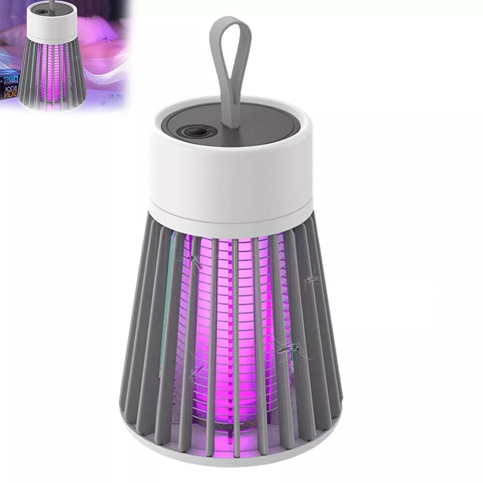 Electric Mosquito Insect Killer LED Light Fly Bug Zapper Trap Pest Control Lamp