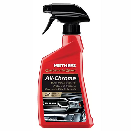 12 Oz. California Gold All-Chrome Polish and Cleaner Spray