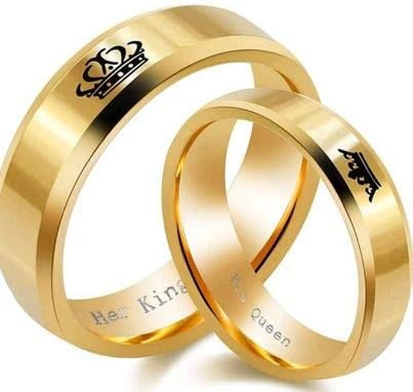 Couple Gift Set Her King, His Queen Sweater, Jewerly Set, or Handmade Soap Gifts, (Jewerly Set Ring Size 7 and 10, 8/11)