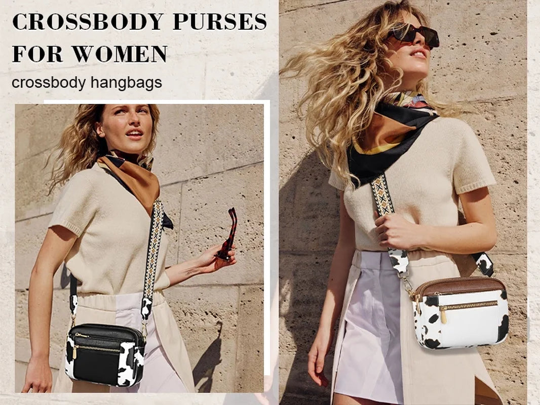 Cross Body Purses for Women Crossbody Bag, Small Crossbody Purses Leather Cross Body Bags Trendy Shoulder Handbags