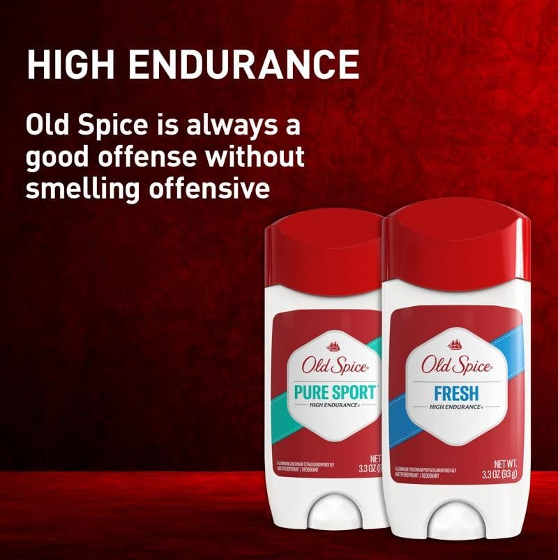 Old Spice Antiperspirant & Deodorant for Men, High Endurance, Long Lasting