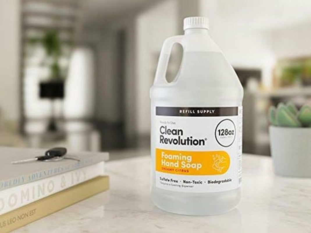 Clean Revolution Foaming Hand Soap Refill Supply Assorted Scent Names