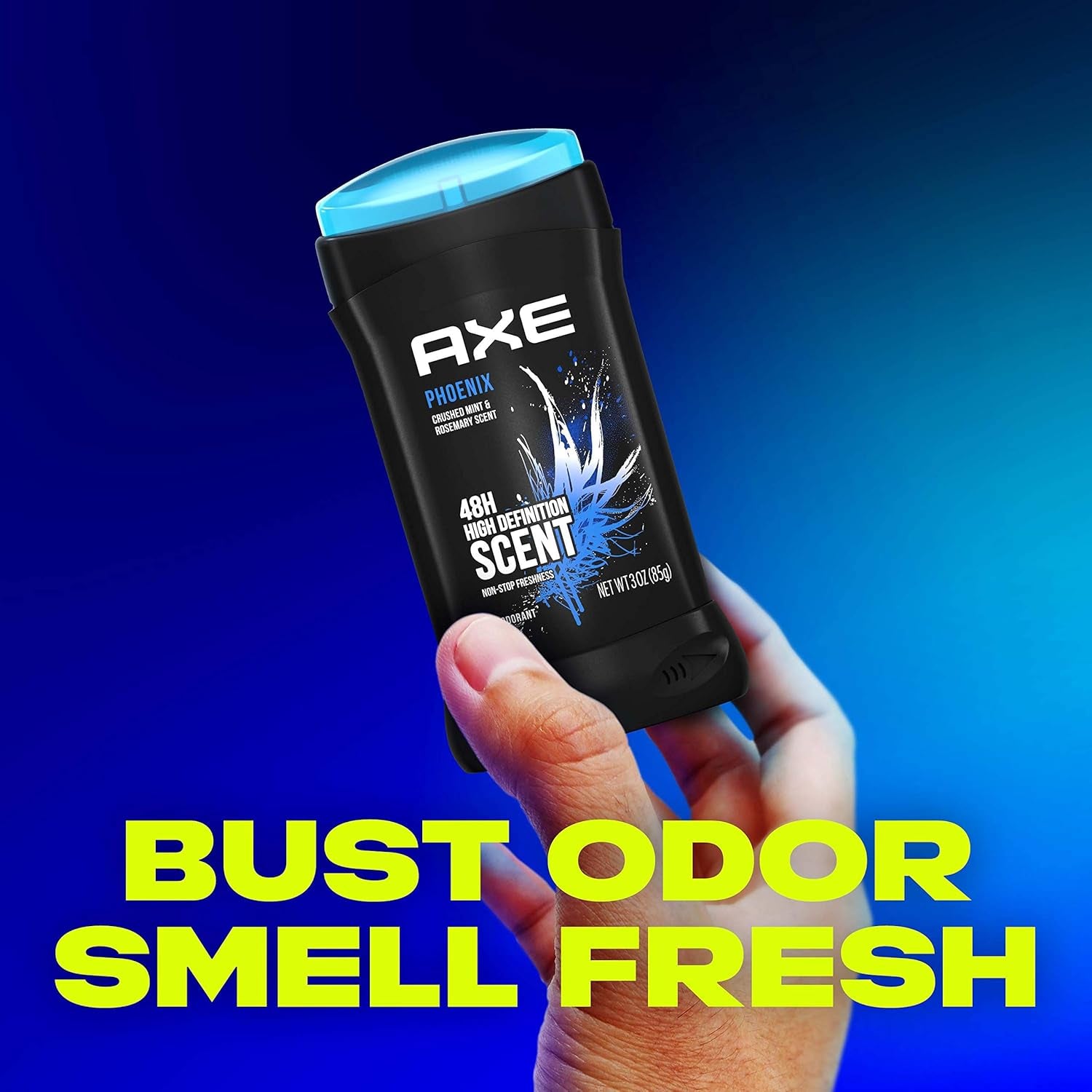 Dual Action Deodorant Stick for Long Lasting Odor Protection Phoenix Crushed Mint & Rosemary Mens Formulated without Aluminum 3 Oz