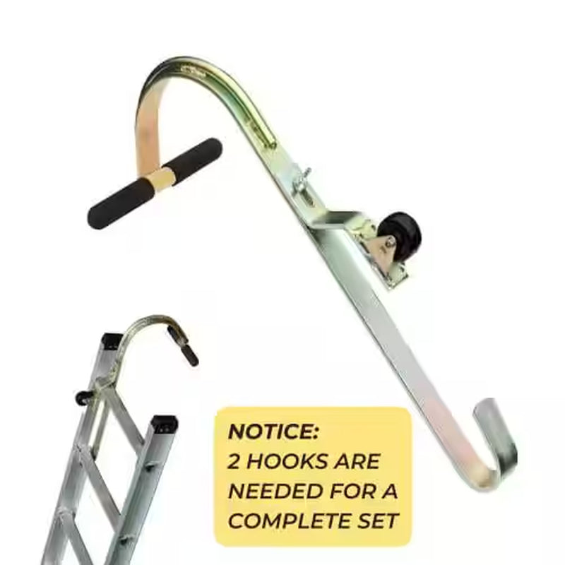 Ladder Hook with Wheel