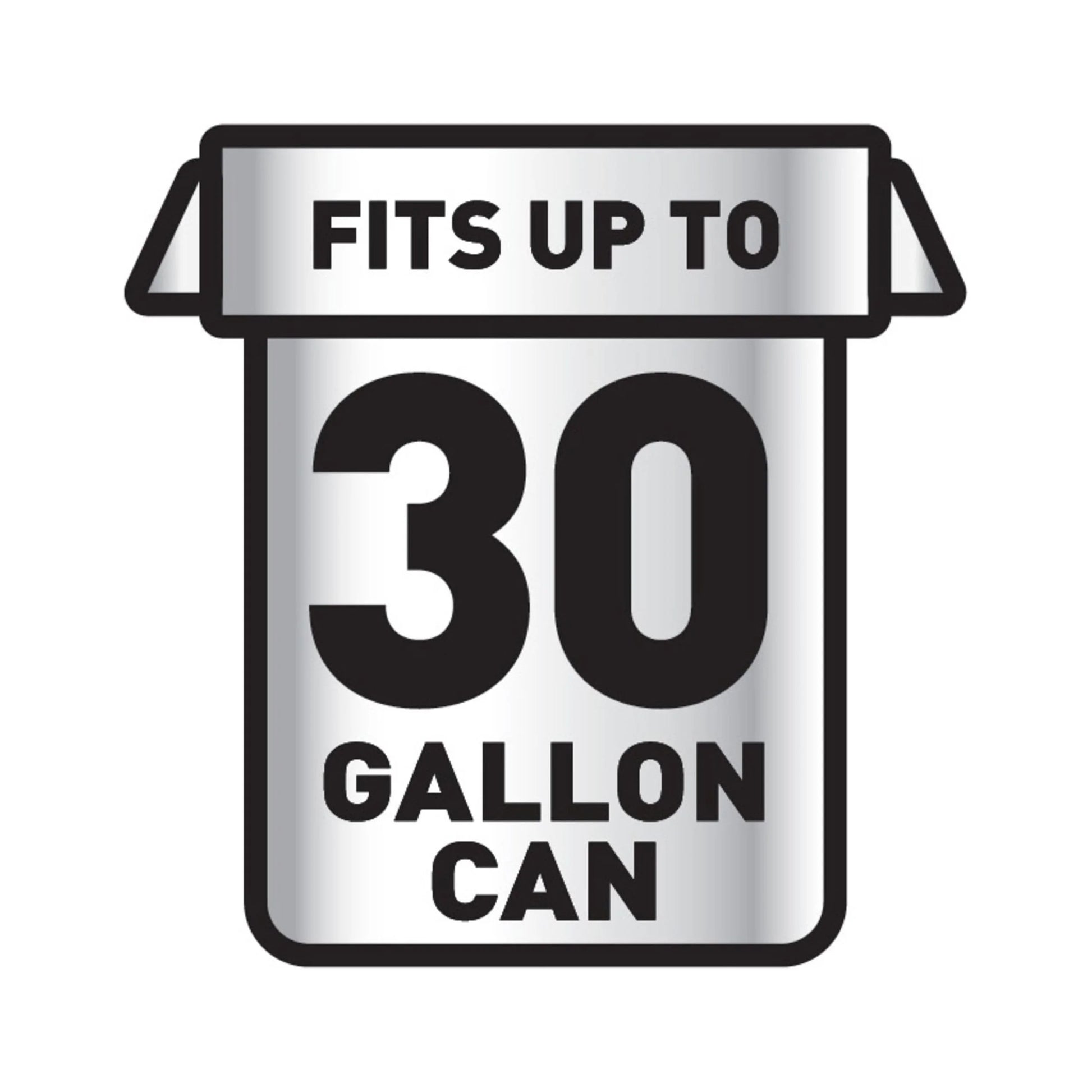 Blue Recycling Large Trash Bags, 30 Gallon, 28 Bags