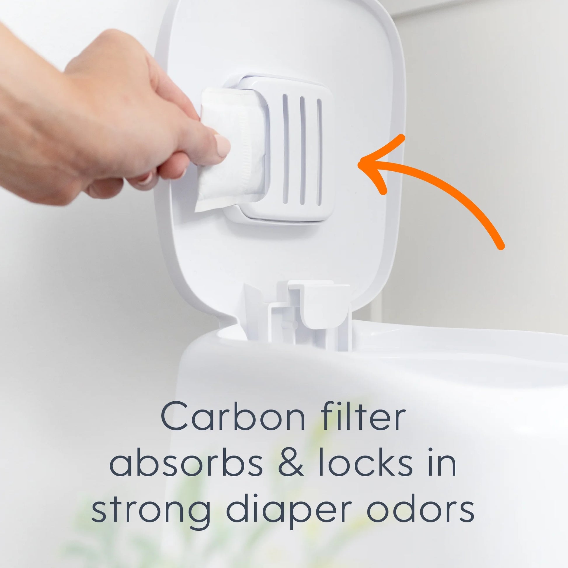 Complete Gift Set,White,1 Diaper Pail,8 Clean Laundry Scent,Round Refills-2160 Ct