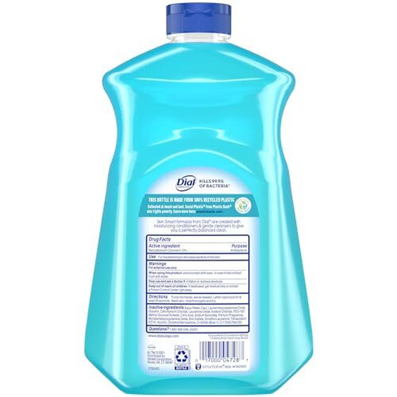 Dial Antibacterial Liquid Hand Soap Refill, Spring Assorted Scents , Sizes