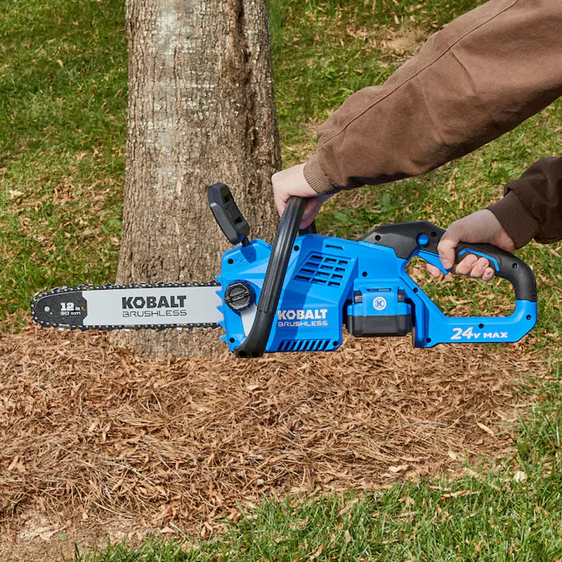 24-Volt 12-In Battery 4 Ah Chainsaw Battery Included Charger Included