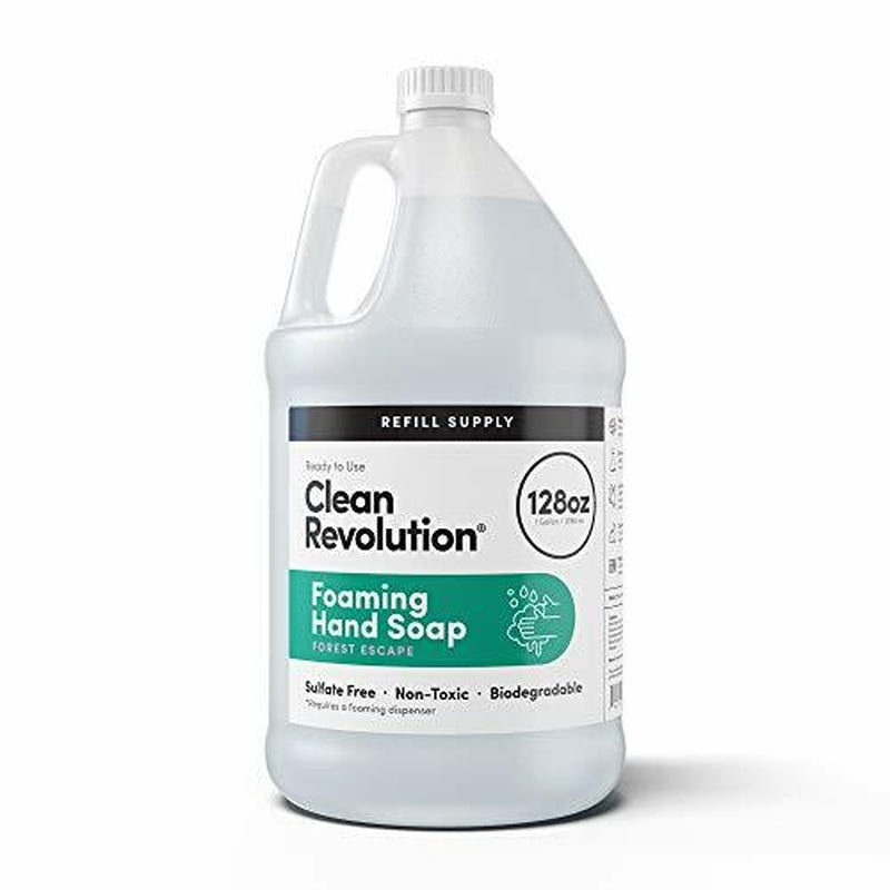 Clean Revolution Foaming Hand Soap Refill Supply Assorted Scent Names