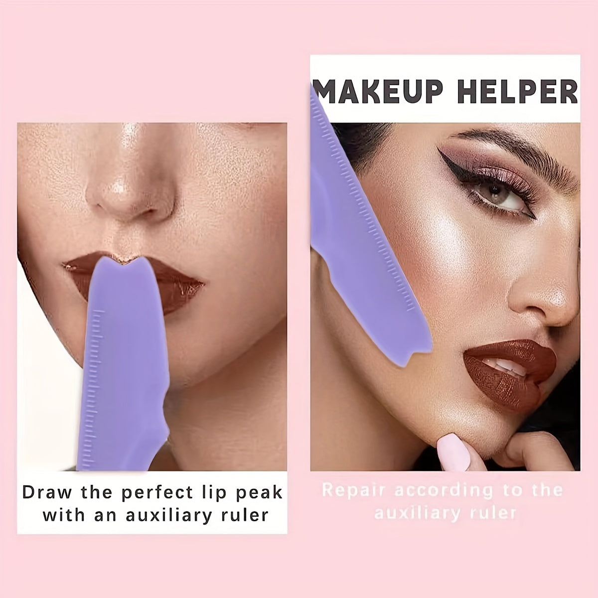 [3pcs Silicone Makeup Tool Set] 3pcs Silicone Makeup Tool Set - Eyeliner & Mascara Shields, Fragrance-Free Beauty Accessories