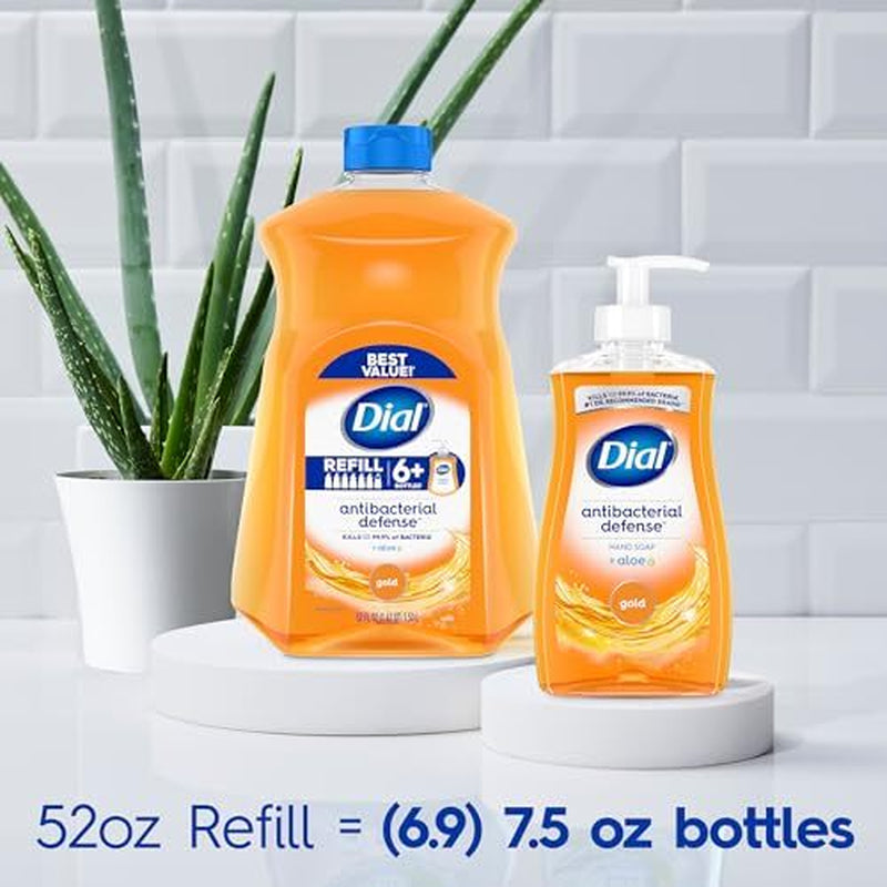 Dial Antibacterial Liquid Hand Soap Refill, Spring Assorted Scents , Sizes
