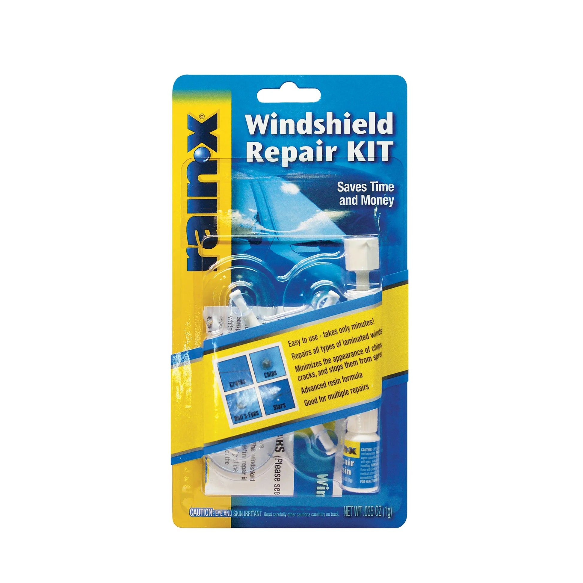 Windshield Repair Kit, Saves Time and Money by Repairing Chips and Cracks - 600001