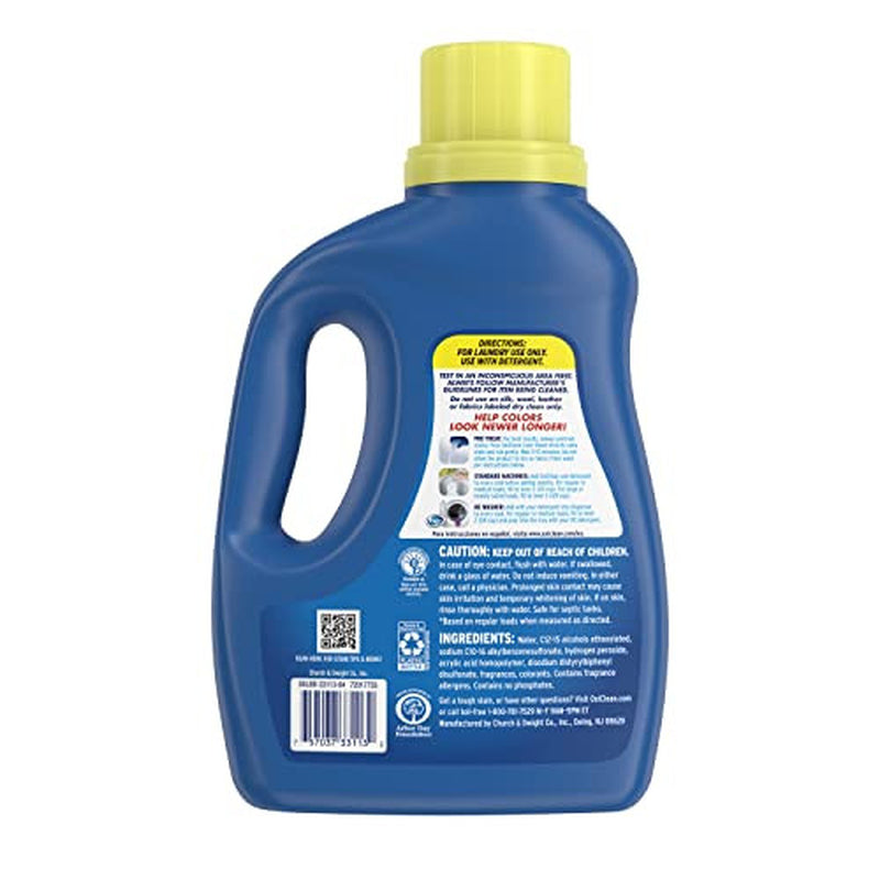 Oxiclean Color Boost Brightener Stain Remover Laundry Detergent 66 Fl Oz