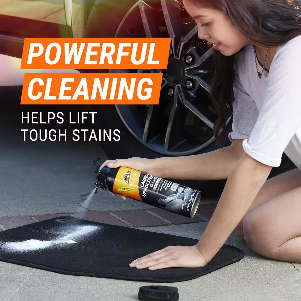 Fresh Fx 22 Oz. Power Foam Carpet and Upholstery Cleaner - New Car Scent