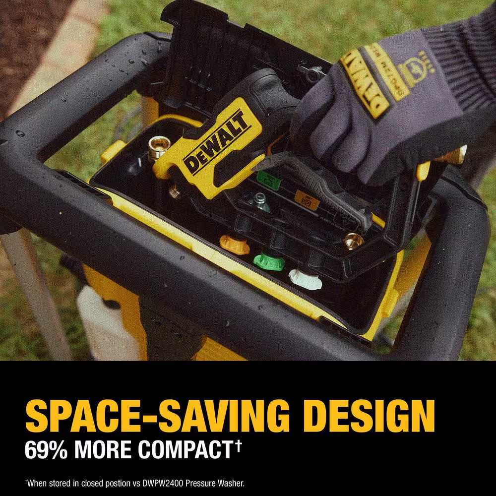 2600 PSI 1.1 GPM 15 Amp Cold Water Electric Pressure Washer with Internal Equipment Storage