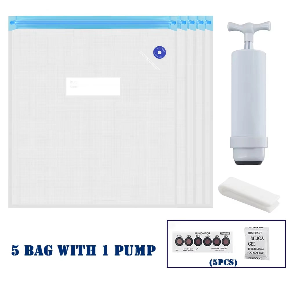 Filament Vacuum Storage Bags Keep Material Dry PLA ABS TPU PETG 1Kg 3D Printer Part Avoid Moisture Consumable Safekeeping