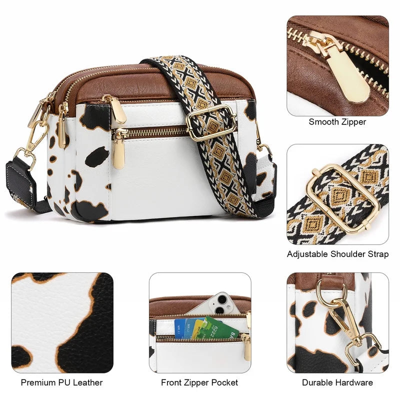 Cross Body Purses for Women Crossbody Bag, Small Crossbody Purses Leather Cross Body Bags Trendy Shoulder Handbags