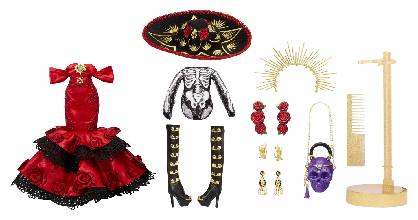 2022 Celebration Edition Maria Garcia Día De Los Muertos Collector Fashion Doll, Ages 4 & Up