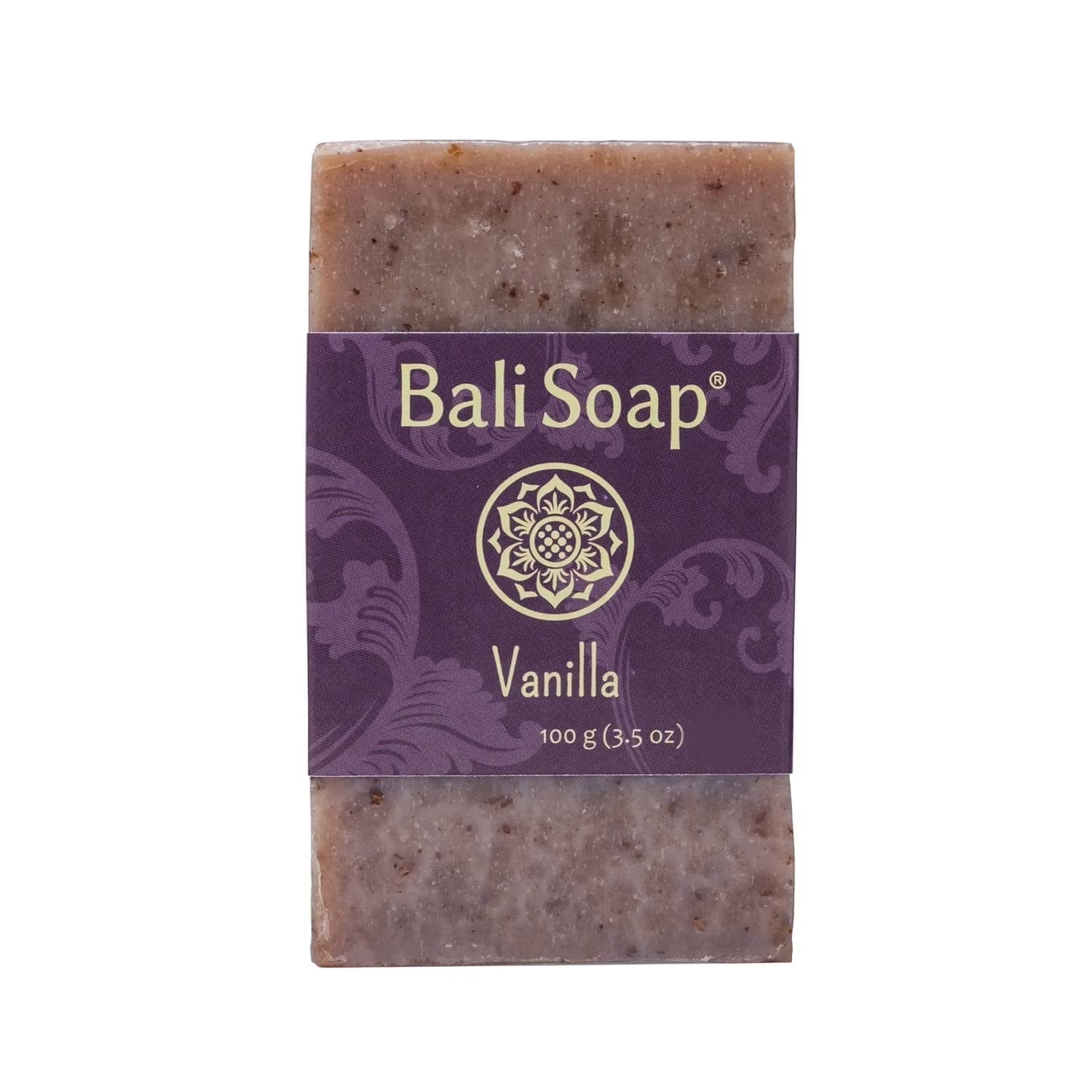 Bali Soap – Vanilla Natural Bar Soap, 3 Pack – Handmade Vegan Soap for Men & Women – Exfoliating Face & Body Cleanser