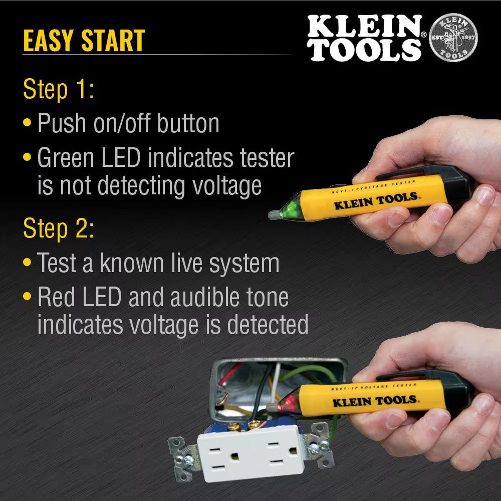 Non Contact Voltage Tester Pen, 50 1000V AC