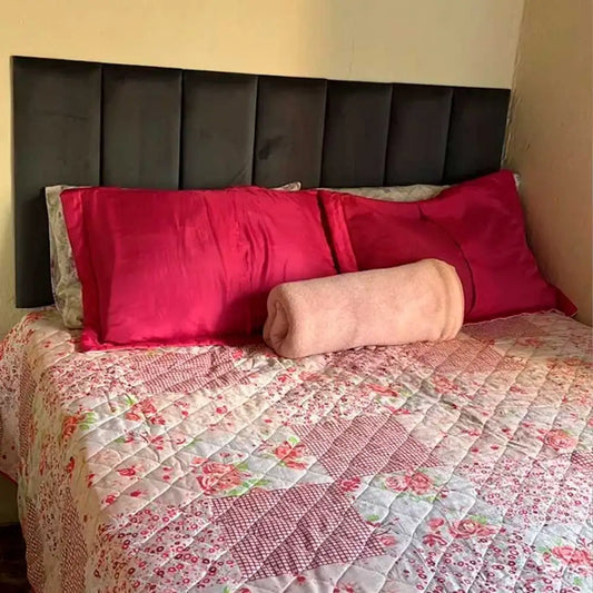 Single Double Bed Headboard Decorative Upholstered Adhesive Bed 1 Piece 45x20cm