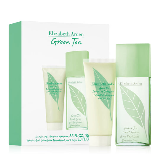 Green Tea Perfume Gift Set for Women, 2 Pc ($52 Value)