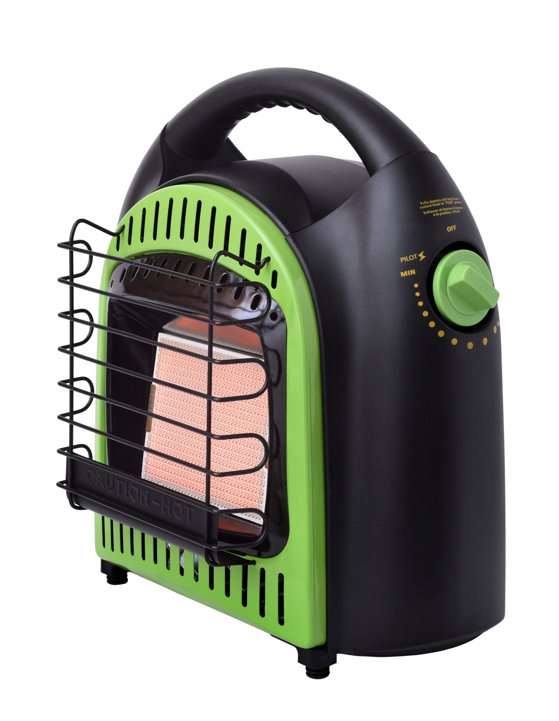 10,000 BTU Propane Space Radiant Portable Heater for Camping & Ice Fishing