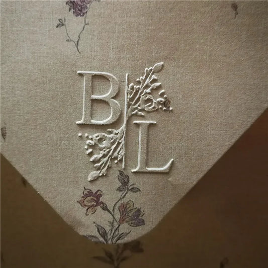 Custom logo design Embossing Seals customize double Name 2 initials personalized Letter stamp/weddingCustom invitations envelop