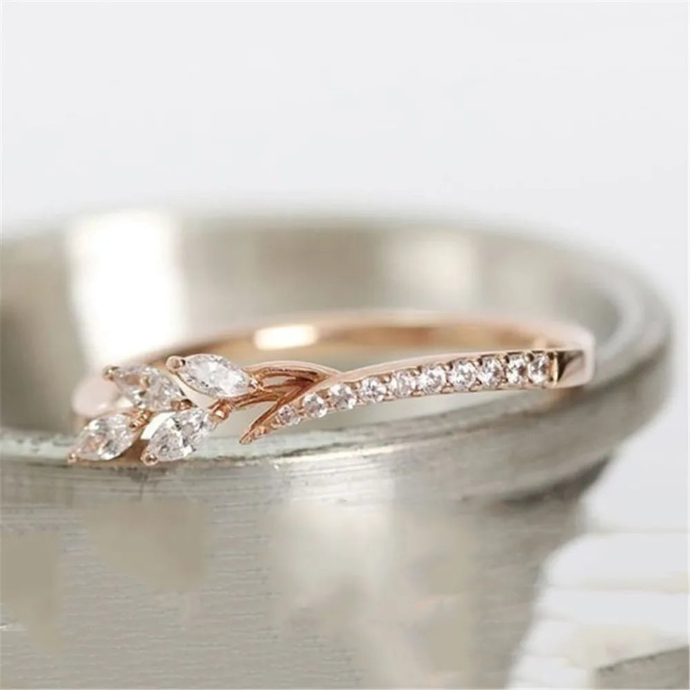 Stunning Gold Filled Ring Adorned with Melee Gems