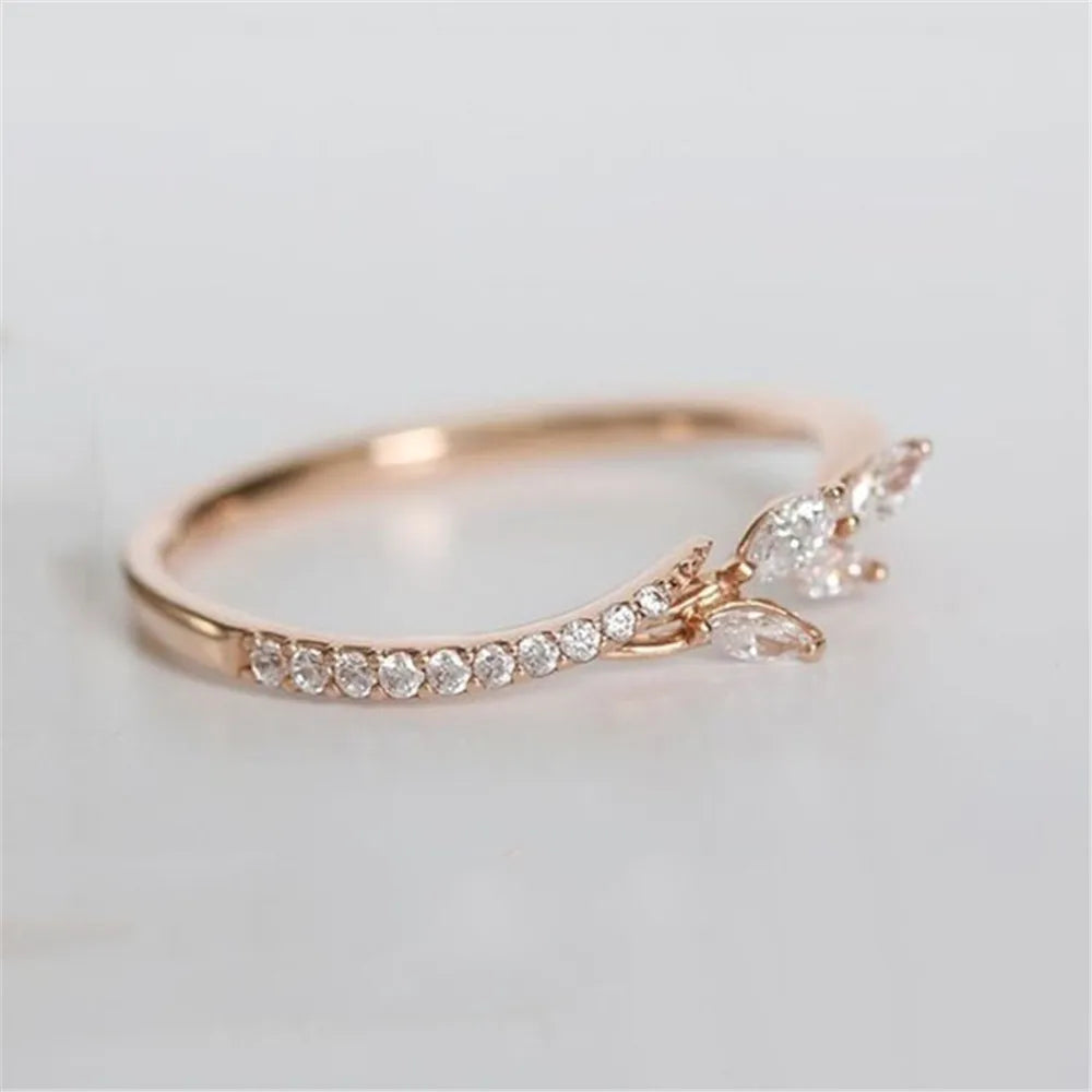Stunning Gold Filled Ring Adorned with Melee Gems