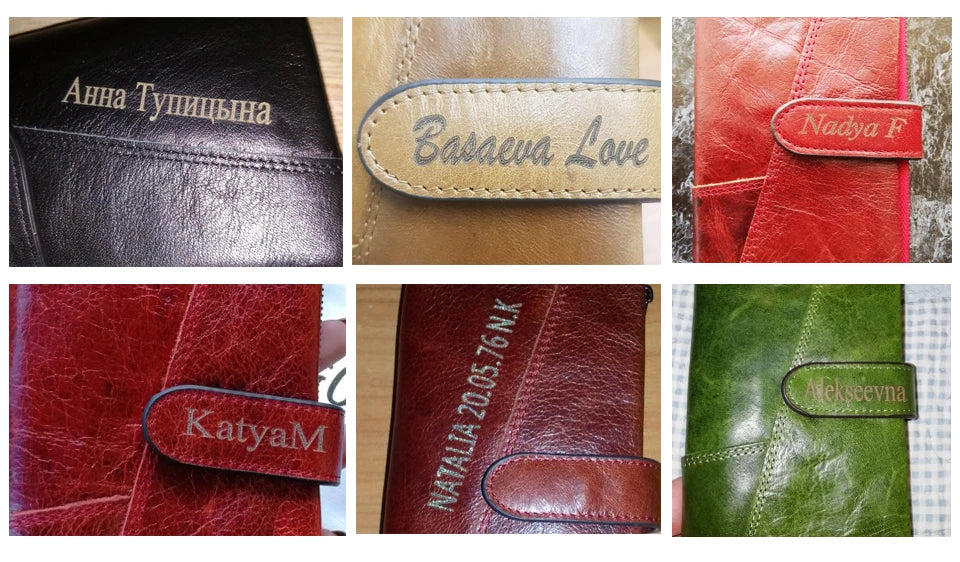 Engrave Customize DIY Engraving Service Buy The Wallet With This Service Logo Cost Laser Charge No Wallet Personality Design