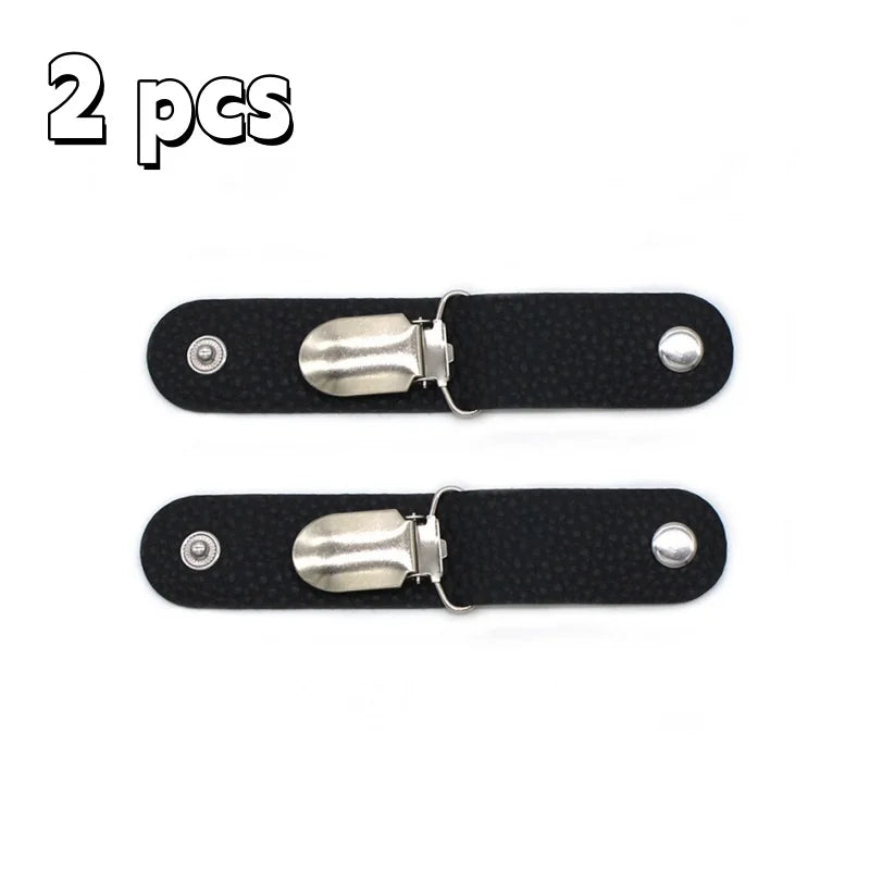 Travel Leather Hat Clip Outdoor Backpack Luggage Storage Bag Leather Hat Clip Multifunctional Straw Hat Clip Hat Accessories