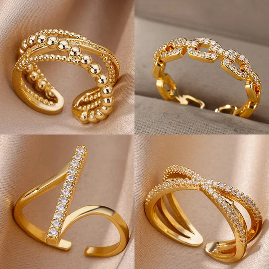Open Gold Filled Rings For Women