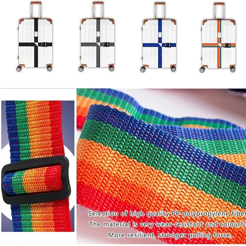 Luggage Straps 💝 Portable Bungees, Easy Travel, Reusable and Practical. Invest in One Today!