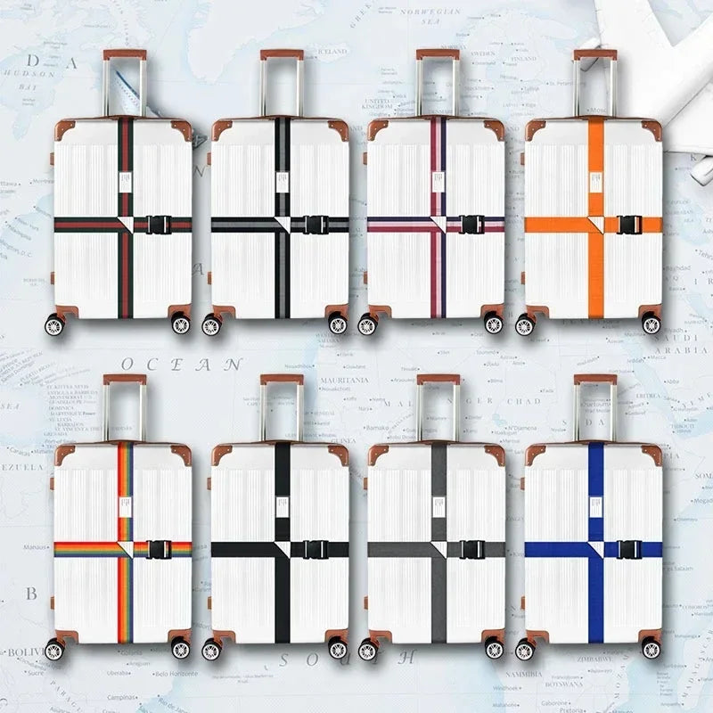 Luggage Straps 💝 Portable Bungees, Easy Travel, Reusable and Practical. Invest in One Today!