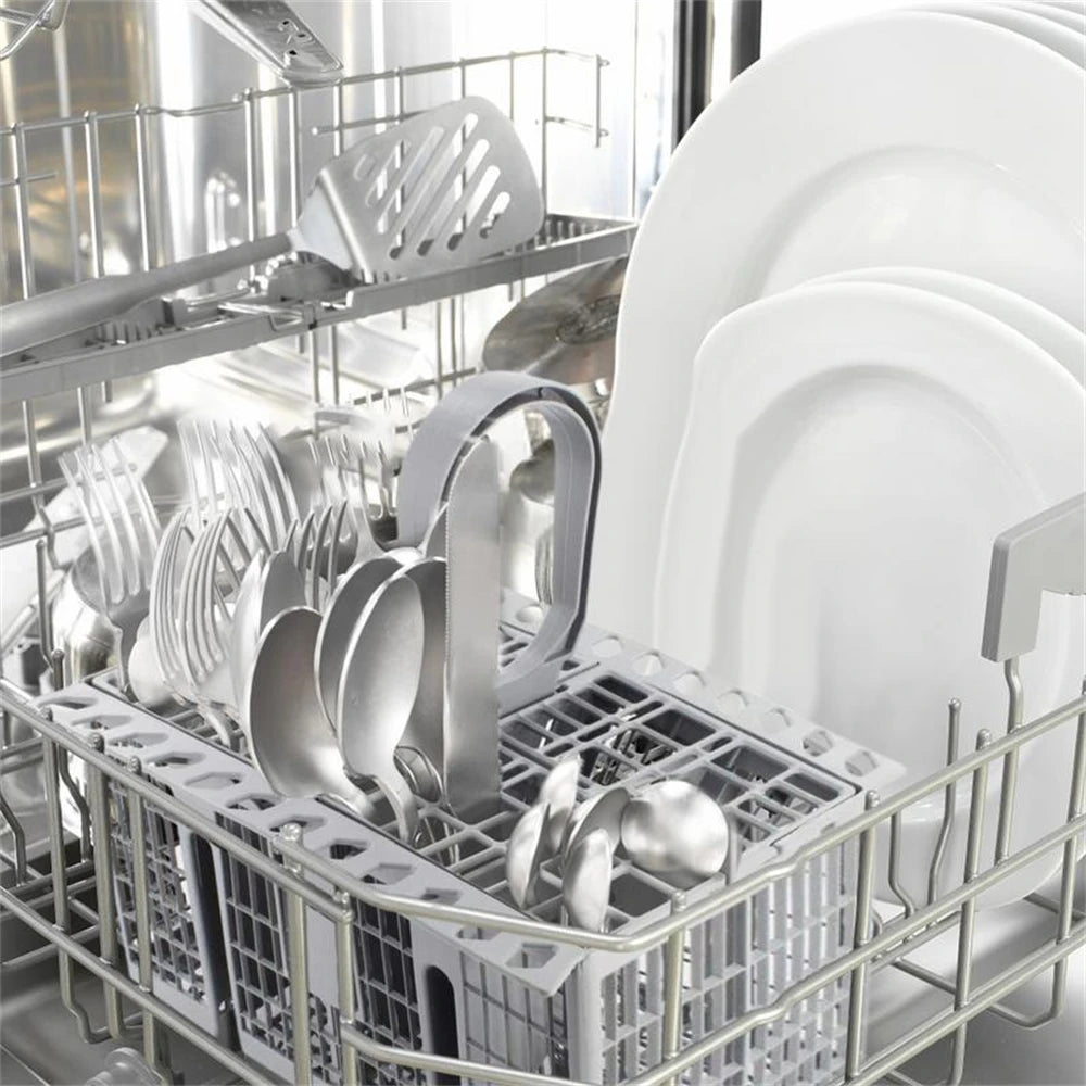 Detachable Dishwasher Cutlery Basket Portable Tableware Fork Spoon Cutlery Storage Kitchen Multifunctional Dishwashing Tools ﻿