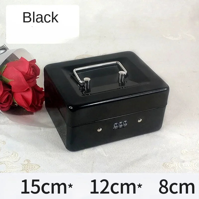 Protable Key Safe Box Key Locker Safe Home Shop Steel Safe Money Box Security Cash Box Storage Hidden Coin Money Jewellery