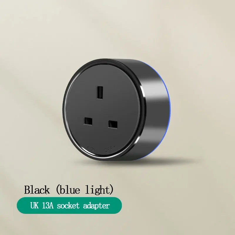 EU US Universal Home Room Movable Power Rail Sliding Track Socket With LED Human Body Induction Light Desktop Mobile Socket